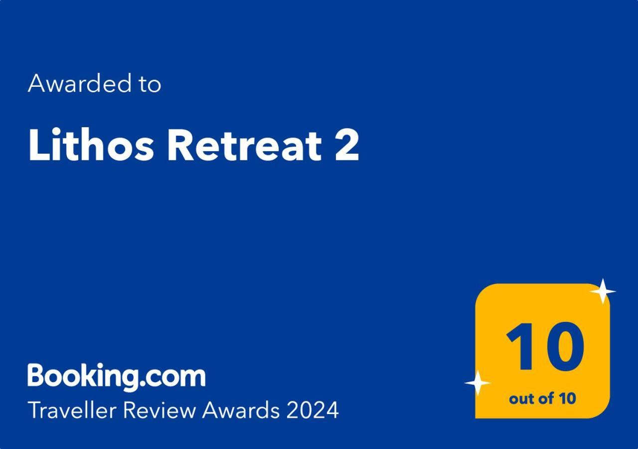 Lithos Retreat 2 Apartman Kalamáta Kültér fotó